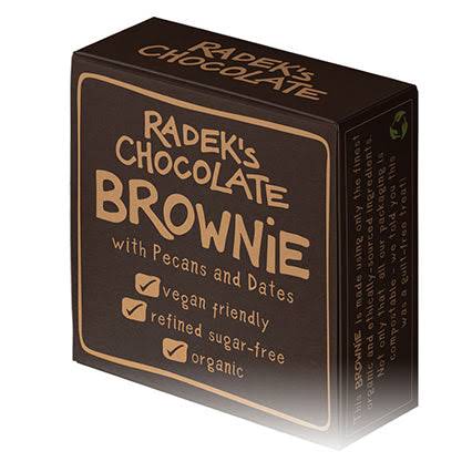 Radek's Vegan Chocolate Brownie with Pecans & Dates